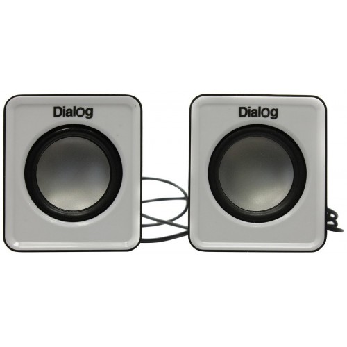 Компьютерная акустика Dialog Colibri AC-02UP (черный/белый) 7