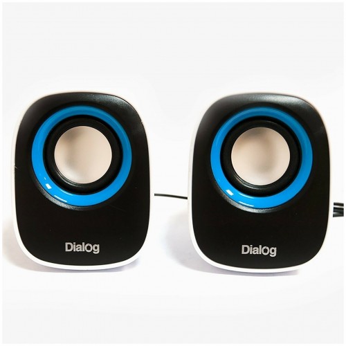 Компьютерная акустика Dialog Colibri AC-06UP (черный/белый) 3