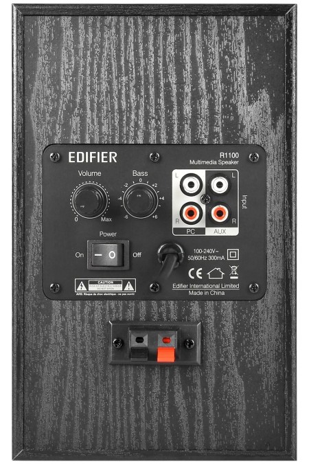 Компьютерная акустика Edifier R-series R1100 (черный) 4