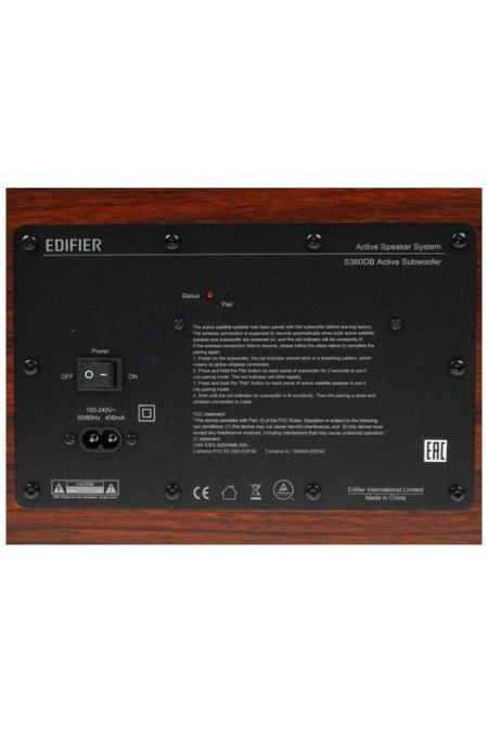 Компьютерная акустика Edifier S360DB (коричневый) 5