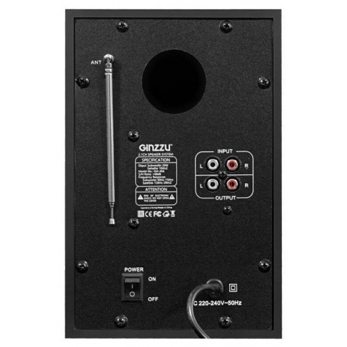 Компьютерная акустика Ginzzu GM-406 (черный) 2