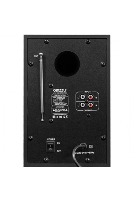Компьютерная акустика Ginzzu GM-407 (черный) 2