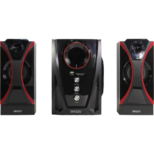 Компьютерная акустика Ginzzu GM-407 (черный) 8