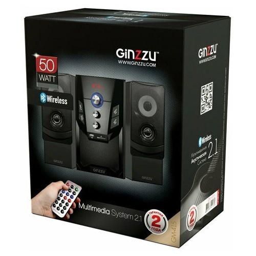 Компьютерная акустика Ginzzu GM-415 (черный) 5