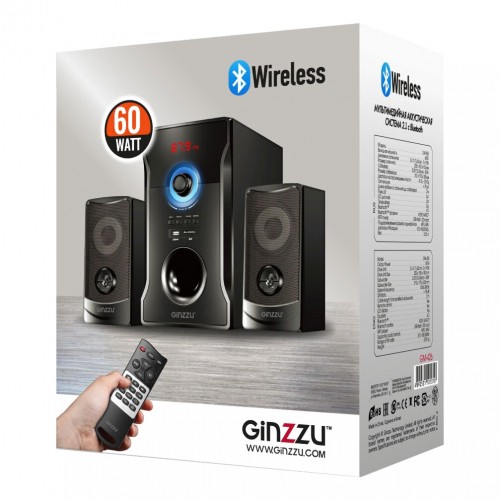 Компьютерная акустика Ginzzu GM-426 (черный) 4