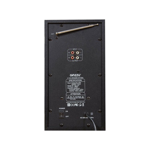 Компьютерная акустика Ginzzu GM-426 (черный) 5