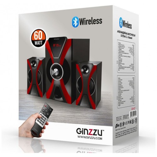 Компьютерная акустика Ginzzu GM-427 (черный) 2