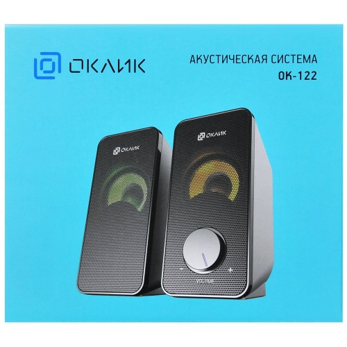 Компьютерная акустика OKLICK OK-122 (черный) 9