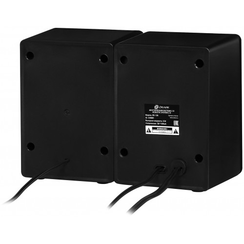 Компьютерная акустика OKLICK OK-126 (черный) 6