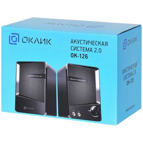 Компьютерная акустика OKLICK OK-126 (черный) 7
