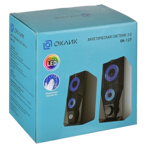 Компьютерная акустика OKLICK OK-127 (черный) 2
