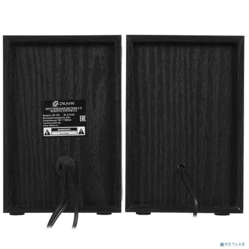 Компьютерная акустика OKLICK OK-160 (черный) 8