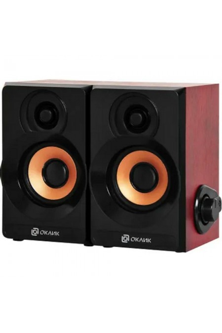 Компьютерная акустика OKLICK OK-161 (темное дерево) 