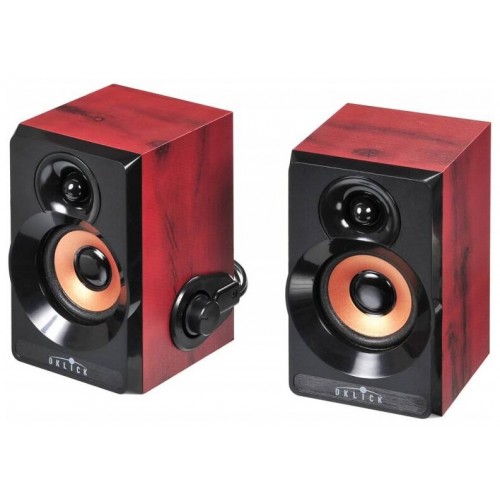 Компьютерная акустика OKLICK OK-161 (темное дерево) 