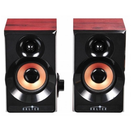 Компьютерная акустика OKLICK OK-161 (темное дерево) 2