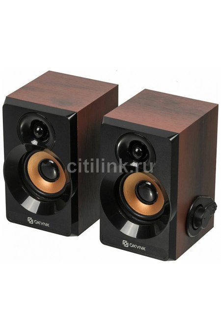 Компьютерная акустика OKLICK OK-161 (темное дерево) 7