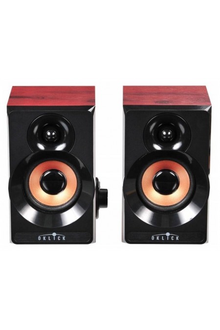 Компьютерная акустика OKLICK OK-161 (темное дерево) 8