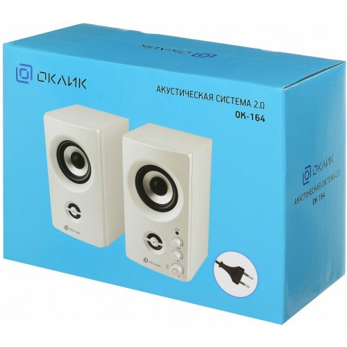 Компьютерная акустика OKLICK OK-164 (белый) 9
