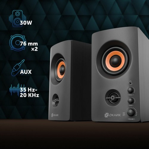 Компьютерная акустика OKLICK OK-164 (черный) 3
