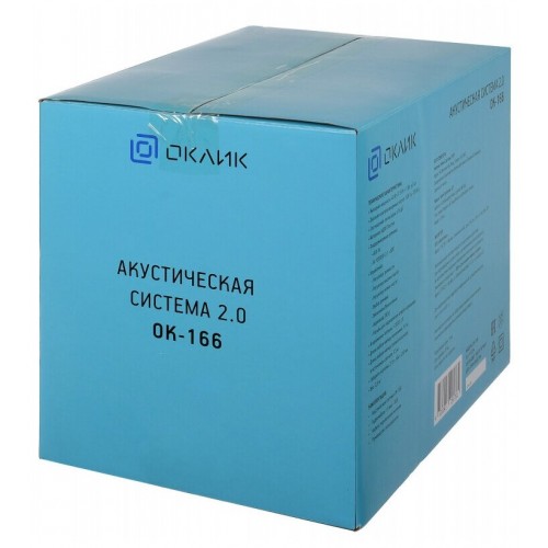 Компьютерная акустика OKLICK OK-166 (черный) 3
