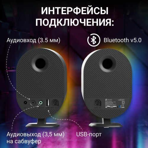 Компьютерная акустика OKLICK OK-303A (черный) 8