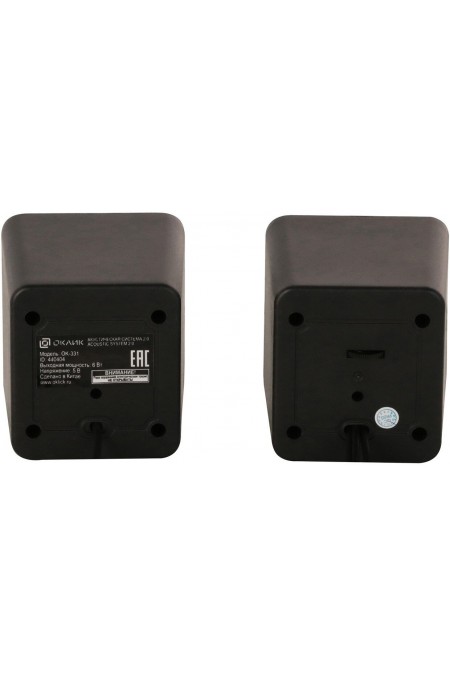 Компьютерная акустика OKLICK OK-331 (черный) 2