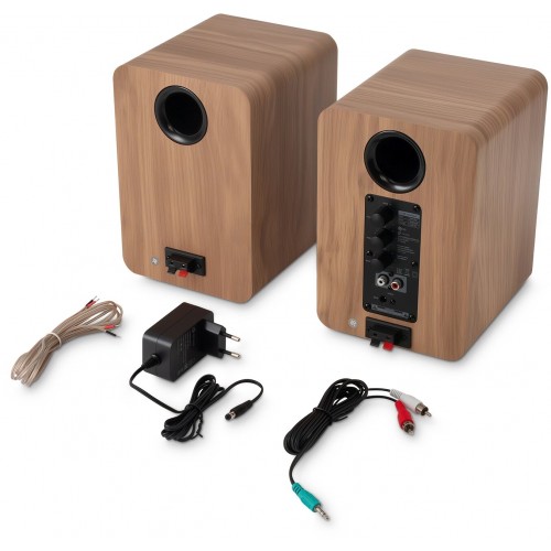 Компьютерная акустика OKLICK OK-417A (светлое дерево) 5