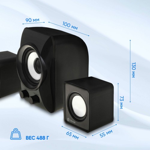 Компьютерная акустика OKLICK OK-420 (черный) 6