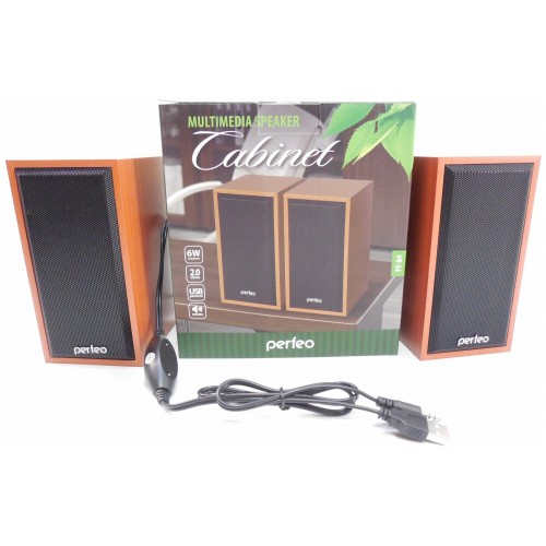 Компьютерная акустика Perfeo Cabinet (PF-4326) (бук) 2