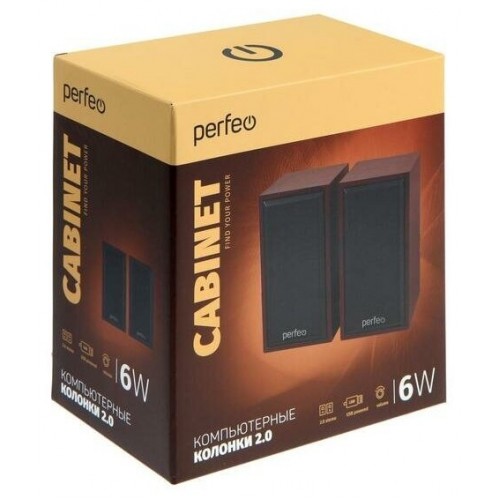 Компьютерная акустика Perfeo Cabinet (PF-A4388) (махагон) 4