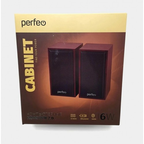 Компьютерная акустика Perfeo Cabinet (PF-A4388) (махагон) 8