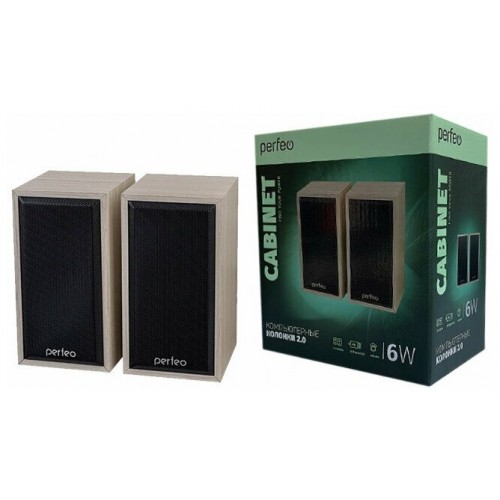 Компьютерная акустика Perfeo Cabinet (PF_A4389) (белый дуб) 6