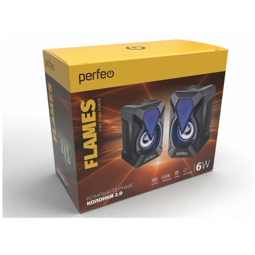 Компьютерная акустика Perfeo FLAMES (PF-A4439) (черный) 1