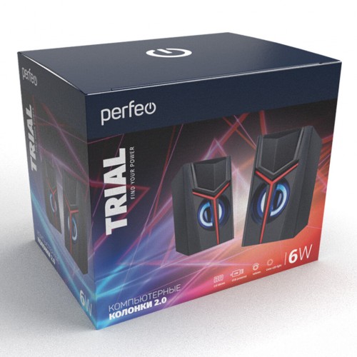 Компьютерная акустика Perfeo TRIAL (PF-B3374) (черный) 2