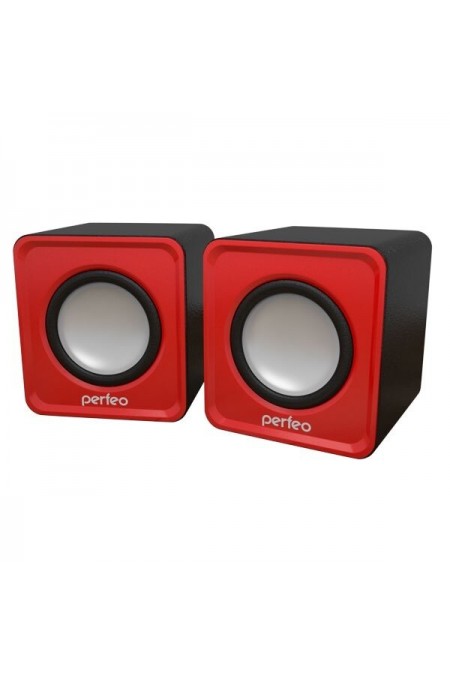 Компьютерная акустика Perfeo Wave (PF-128-R) (красный) 