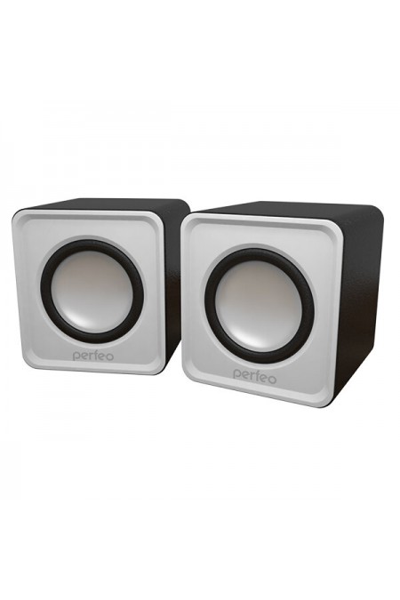 Компьютерная акустика Perfeo Wave (PF-128-W) (белый/черный) 