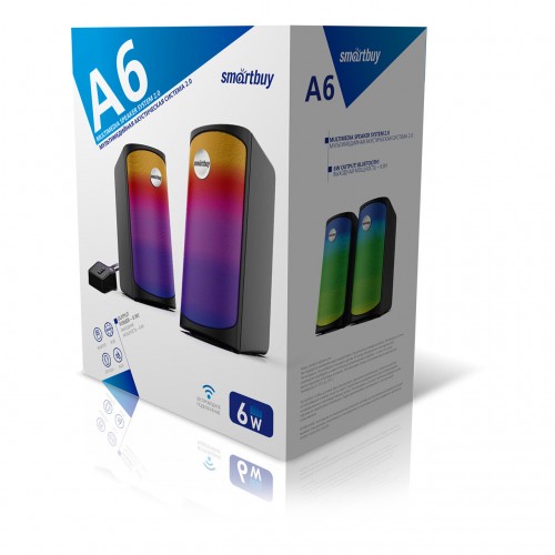 Компьютерная акустика Smartbuy A6 (SBA-4550) (черный) 4