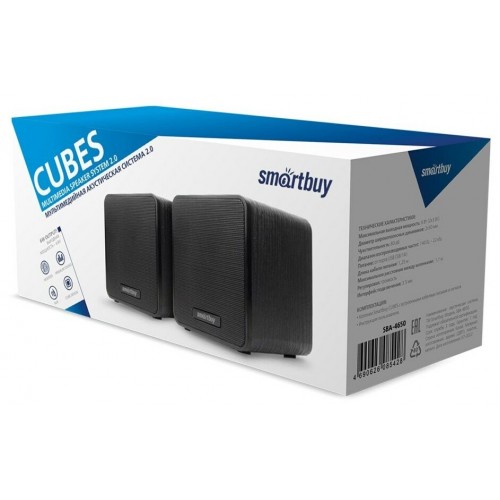 Компьютерная акустика SMARTBUY CUBES (SBA-4650) (черный) 