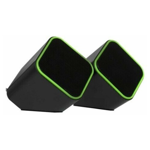 Компьютерная акустика SmartBuy CUTE (SBA-2580) (черный/зеленый) 1