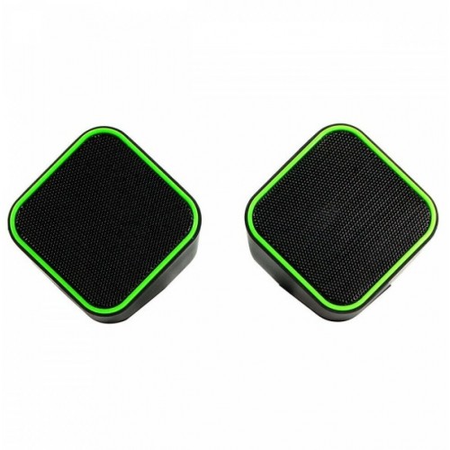 Компьютерная акустика SmartBuy CUTE (SBA-2580) (черный/зеленый) 3
