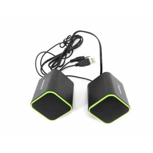 Компьютерная акустика SmartBuy CUTE (SBA-2580) (черный/зеленый) 4