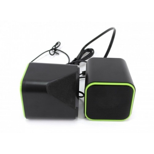 Компьютерная акустика SmartBuy CUTE (SBA-2580) (черный/зеленый) 5