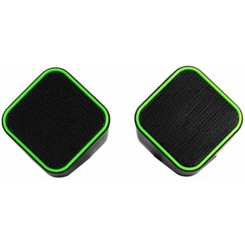 Компьютерная акустика SmartBuy CUTE (SBA-2580) (черный/зеленый) 6