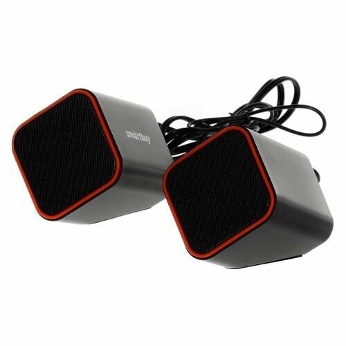 Компьютерная акустика SmartBuy CUTE (SBA-2590) (черный/оранжевый) 4