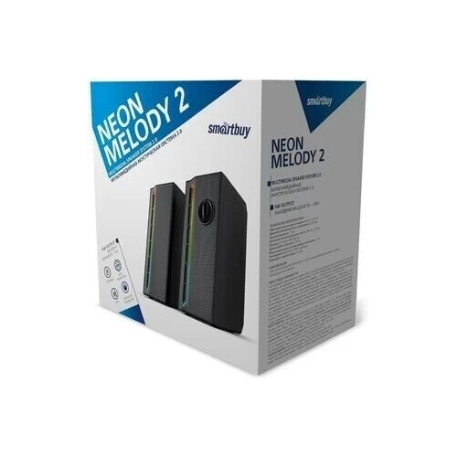 Компьютерная акустика Smartbuy NEON MELODY 2 (SBA-4600) (черный) 4