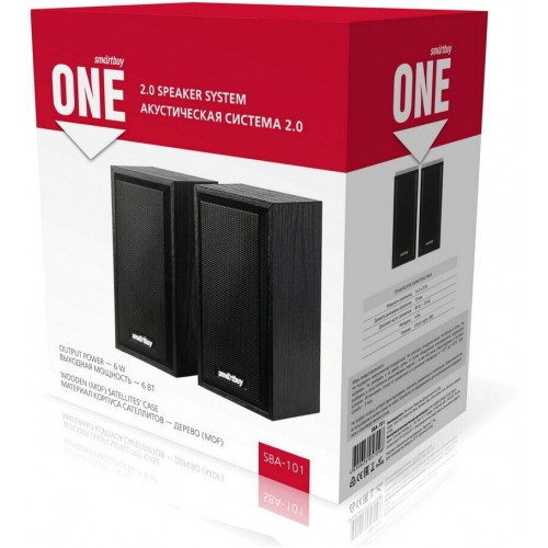 Компьютерная акустика SMARTBUY ONE (SBA-101) (черный) 2