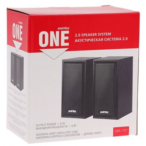 Компьютерная акустика SMARTBUY ONE (SBA-101) (черный) 4