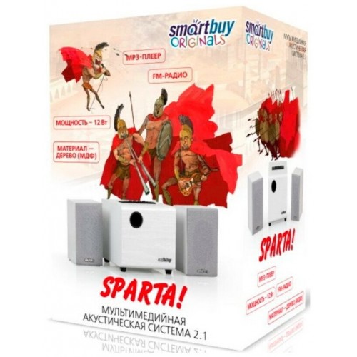 Компьютерная акустика SmartBuy SPARTA (SBA-210) (белый) 2