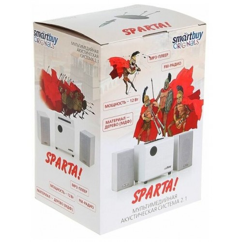 Компьютерная акустика SmartBuy SPARTA (SBA-210) (белый) 3