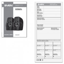 Компьютерная акустика Sven 255 (SV-020149) (черный)